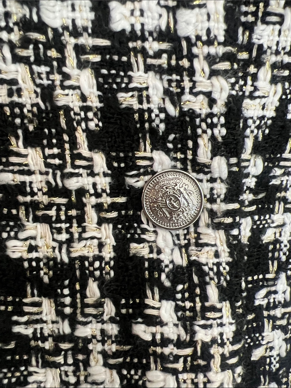 NWT H&M Tweed Blazer Jacket - Picture 3 of 6